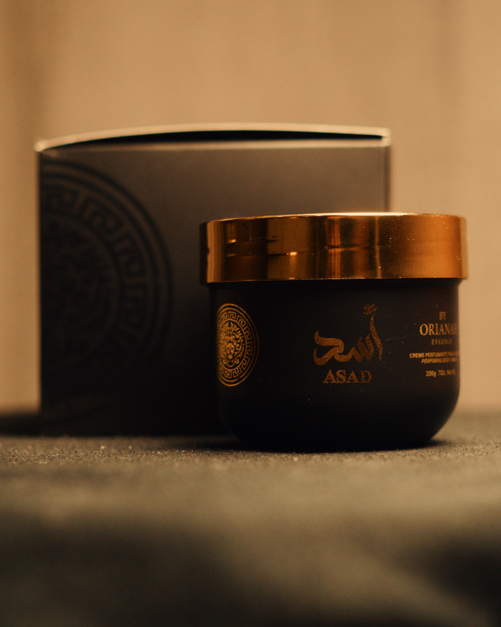 KIT C/ 12 CREMES - HIDRATANTE PERFUMADO ASAD BY ORIANAH ESSENCE 200G