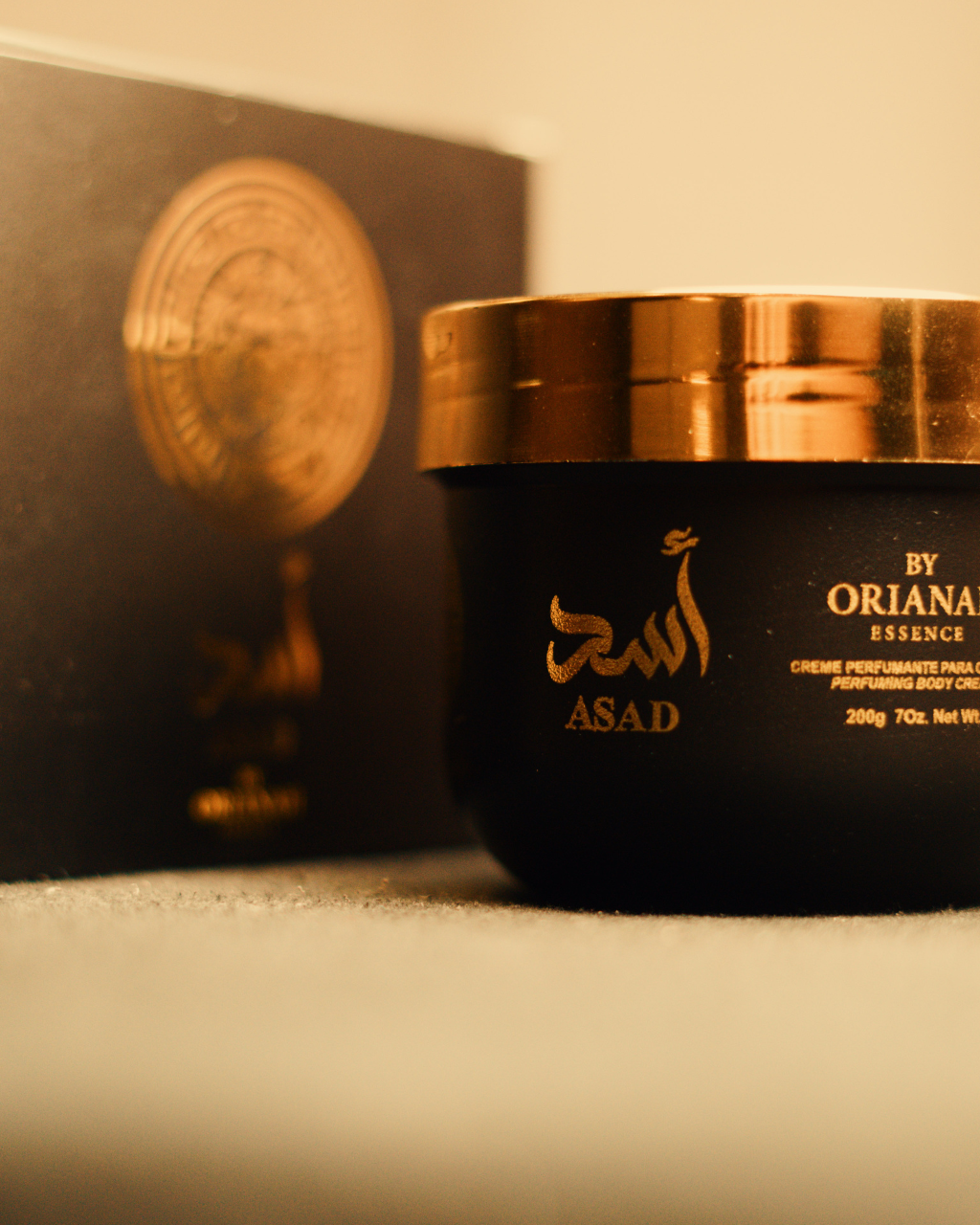 KIT C/ 3 CREMES - HIDRATANTE PERFUMADO ASAD BY ORIANAH ESSENCE 200G
