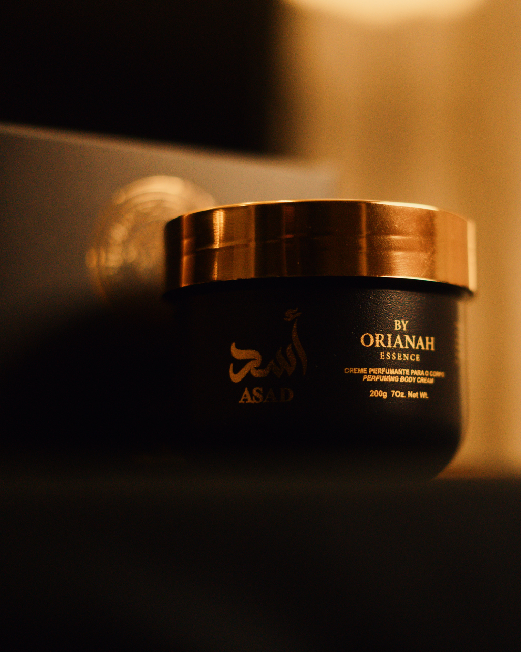 KIT C/ 12 CREMES - HIDRATANTE PERFUMADO ASAD BY ORIANAH ESSENCE 200G