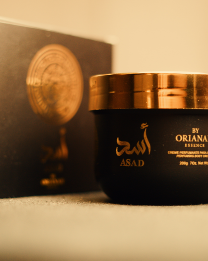 CREME HIDRATANTE PERFUMADO ASAD BY ORIANAH ESSENCE - 200G PROMO R$ 67